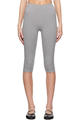 Gray Capri Leggings | SSENSE
