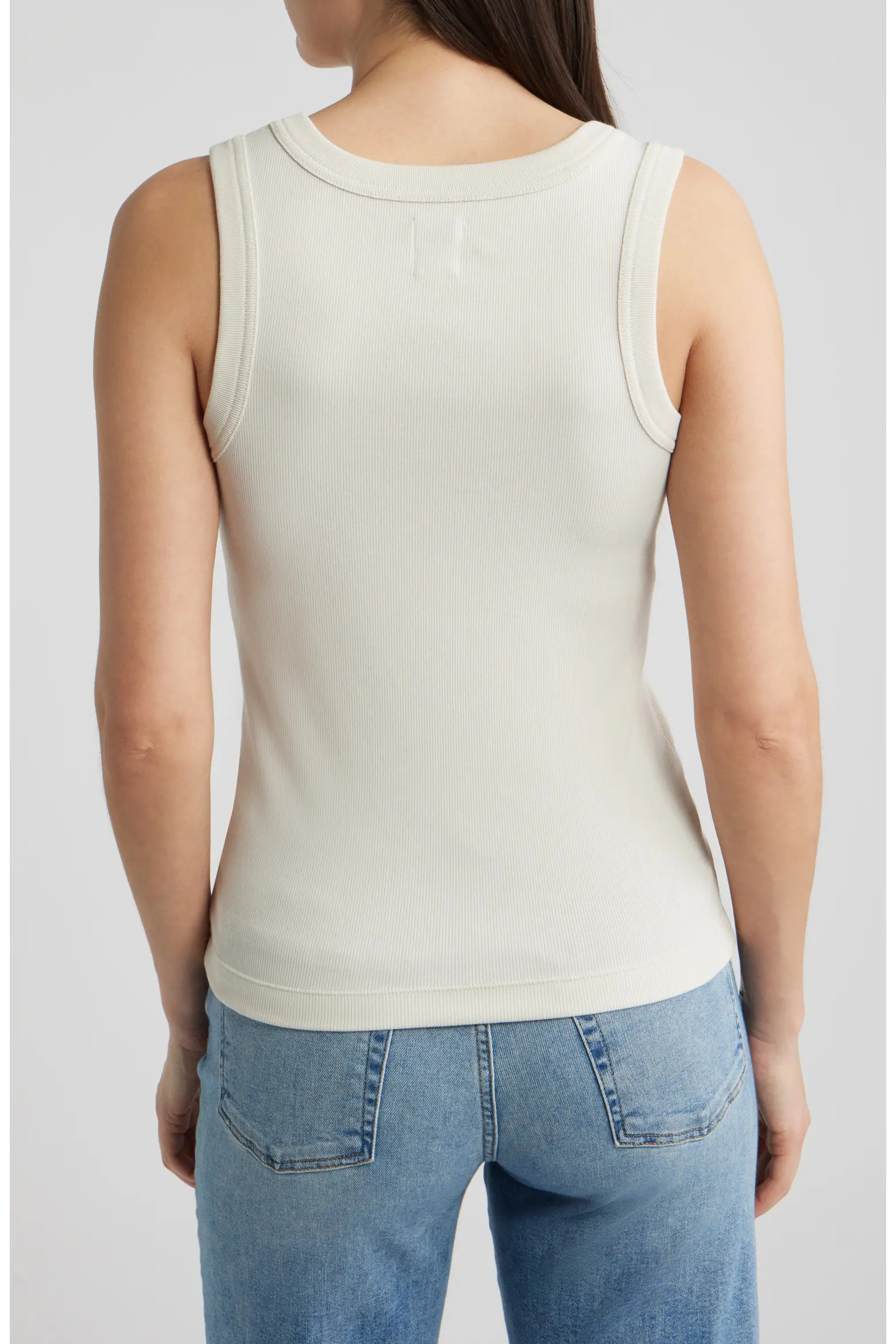 Perfect Knit Rib Scoop Neck Tank (Women) | Nordstrom | Nordstrom