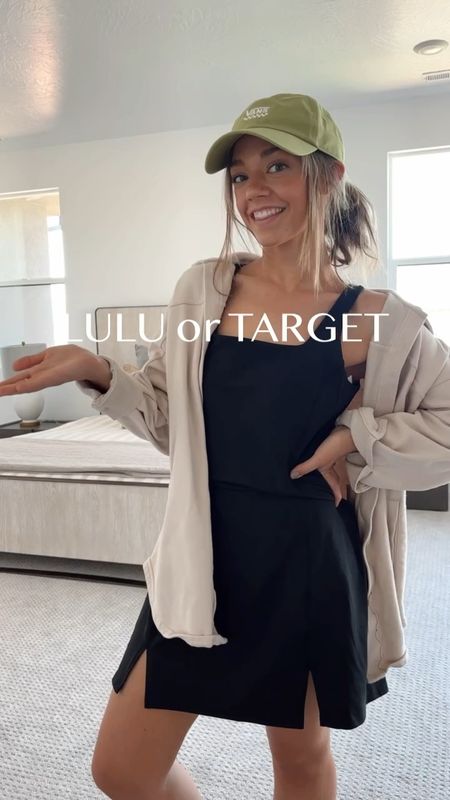 Currently obsessing over this whole outfit 👀 dress is similar to the Lulu align dress! Thx target 😆

#LTKFindsUnder50 #LTKActive #LTKVideo