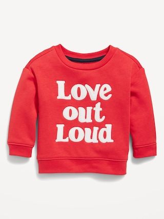 Unisex Valentine's Day Sweatshirt for Baby | Old Navy (US)