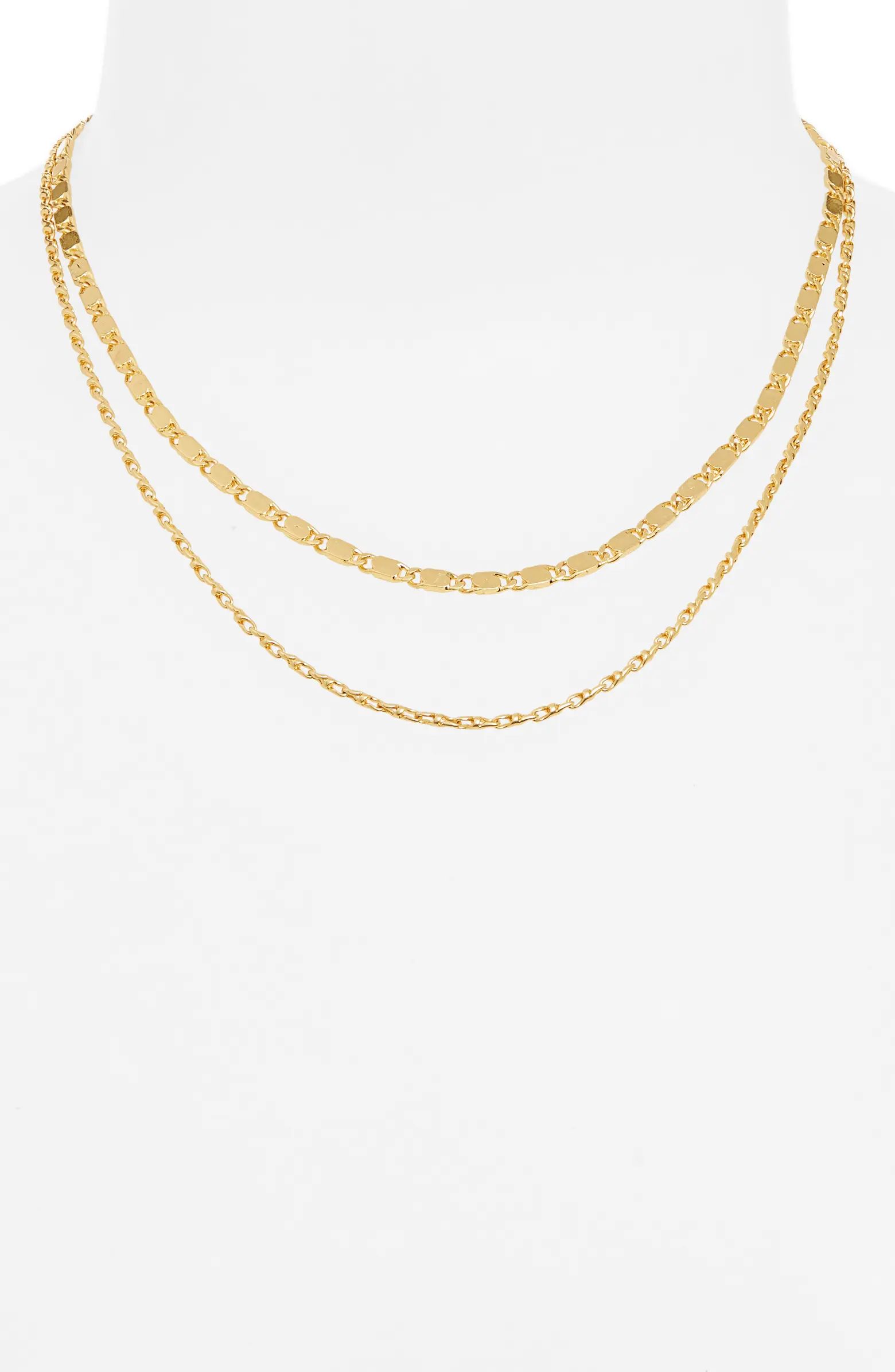 Madewell 2-Piece Chain Necklace Set | Nordstrom | Nordstrom
