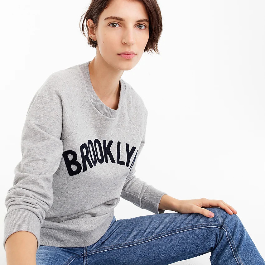 "Brooklyn" pullover sweatshirt | J. Crew US