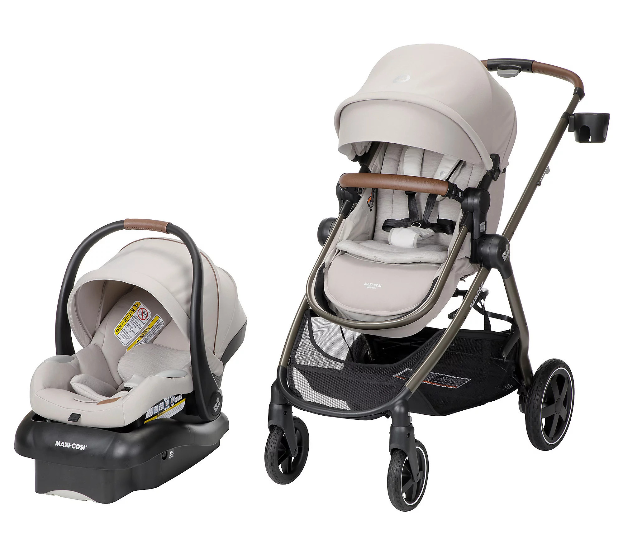 Maxi-Cosi Zelia Luxe 5-in-1 Modular Travel Syst em - New Hope | QVC