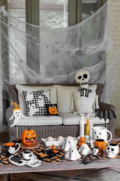 Pink Ghost Bodysuit Set | Mud Pie