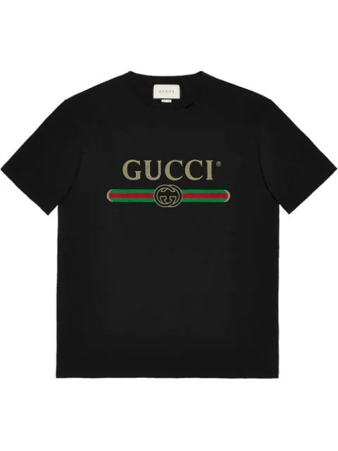 oversized logo T-shirt | Farfetch (US)