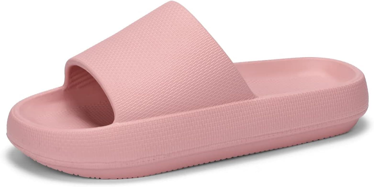 Deevike Cloud Slippers for Women Men Pillow Slippers Cloud Sandals Comfy Slides Cushion Non Slip | Amazon (US)