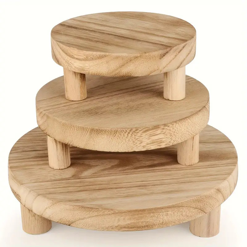 Wooden Display Riser Display Wooden Cake Stand Wood Riser - Temu Canada | Temu Affiliate Program