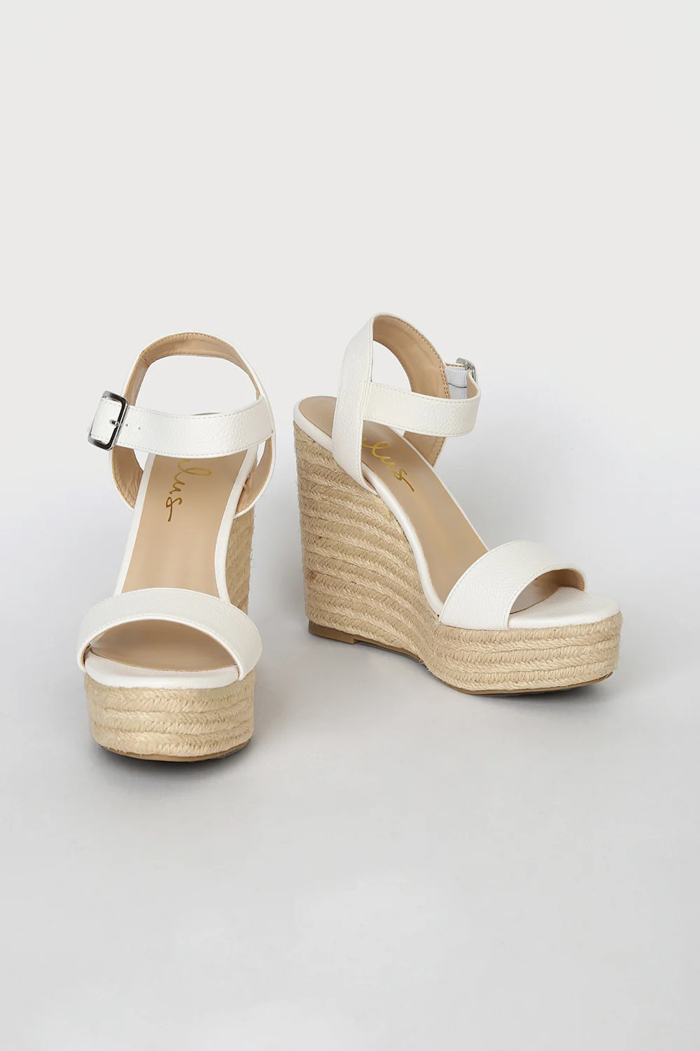 Beachy Dreams White Espadrille Wedges | Lulus (US)