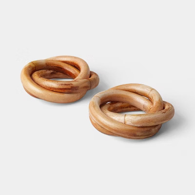 2pk Rattan Napkin Rings - Threshold™ | Target