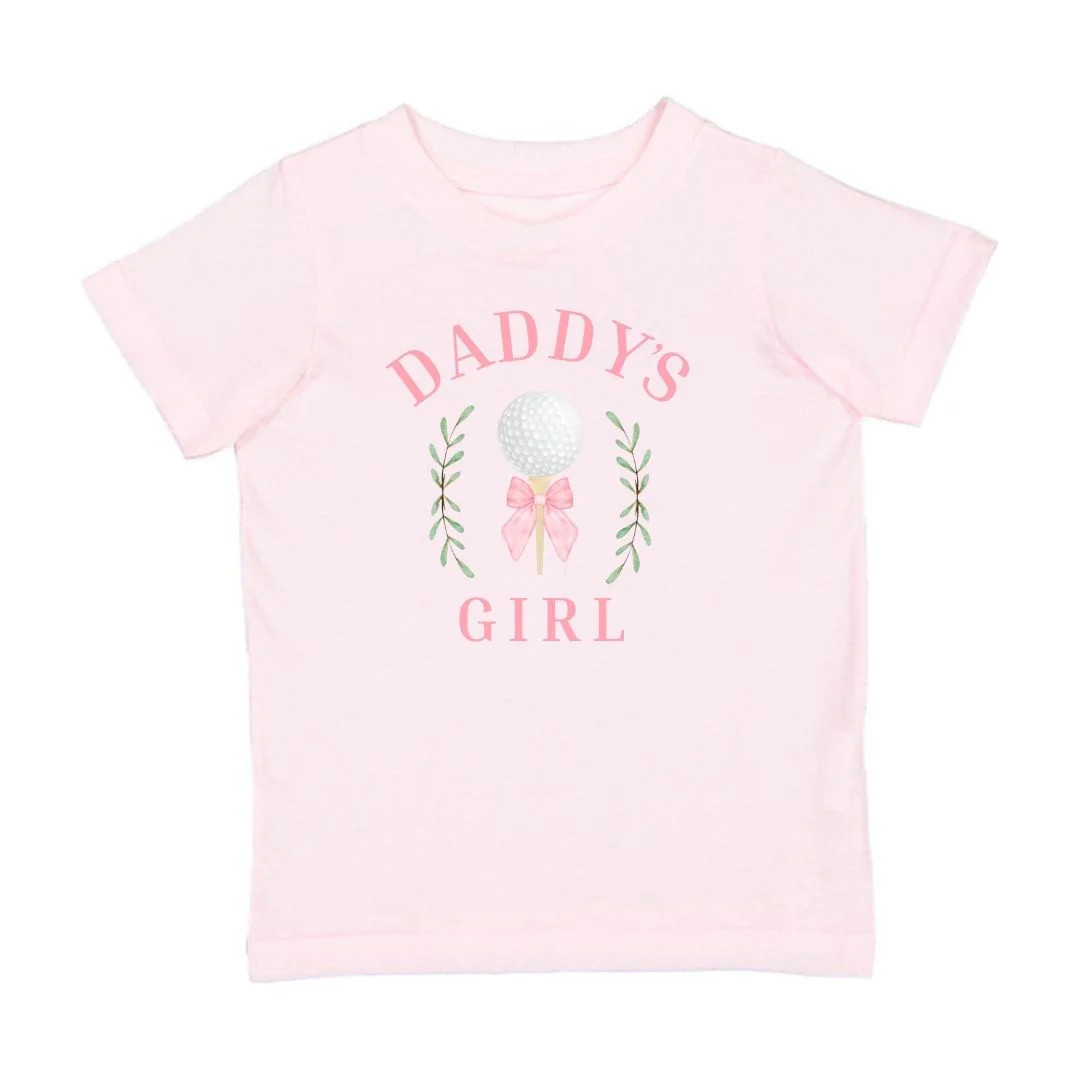 Daddy's Golf Girl Short Sleeve T-Shirt - Ballet | Sweet Wink