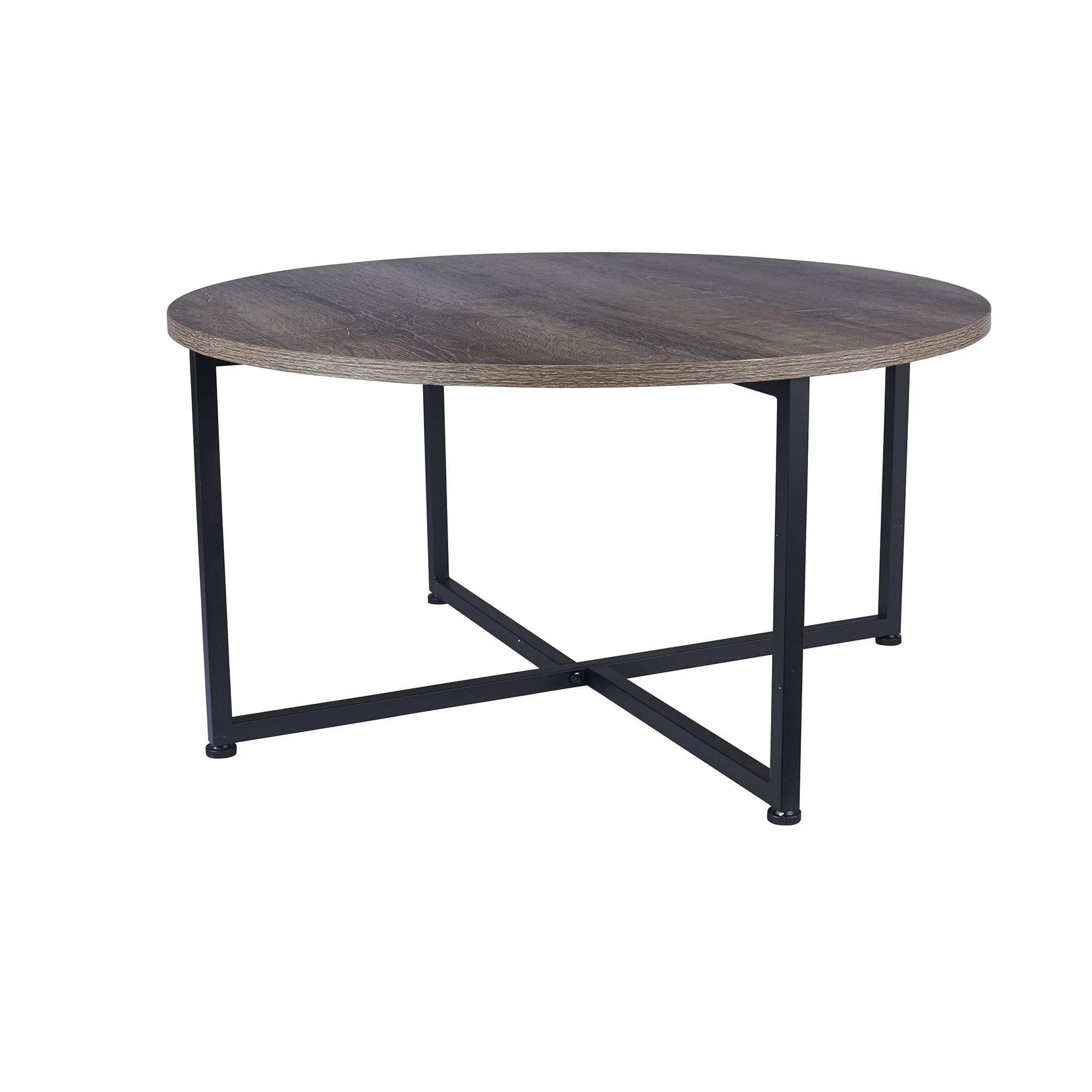 Household Essentials Ashwood Round Coffee Table | Walmart (US)