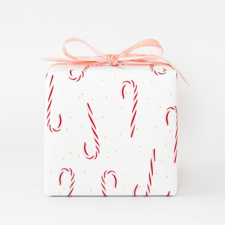 30 sq ft Candy Cane Gift Wrap - Sugar Paper&#8482; + Target | Target