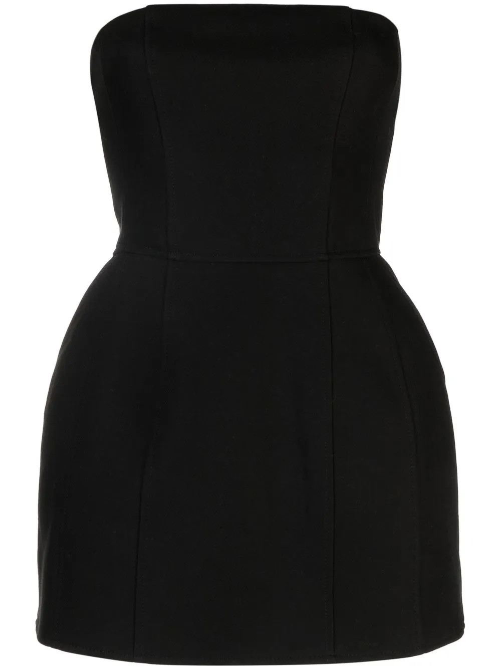 strapless fitted dress | Farfetch Global