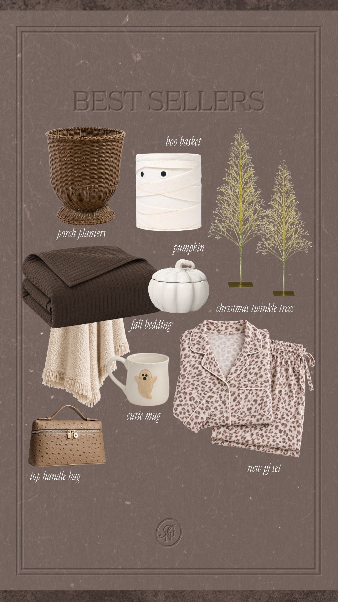 This weeks favorites 🤎🍂

#trending #bestsellers #fall #fallfinds #planters #pajamas #handbag #bedding #boobasket

#LTKSeasonal #LTKHome #LTKmorningroutine