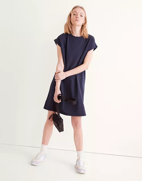 Cap-Sleeve Tee Dress | Madewell