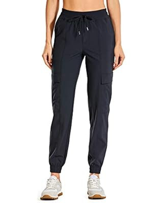 CRZ YOGA Women's Lightweight Joggers Pants with Pockets Drawstring Workout Running Pants with Ela... | Amazon (US)