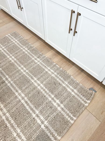 I’ve been getting lots of questions about my kitchen rug, this is from Studio McGee x Target! 

Plaid rug, neutral rug, kitchen runner, 

#LTKhome #LTKfindsunder50