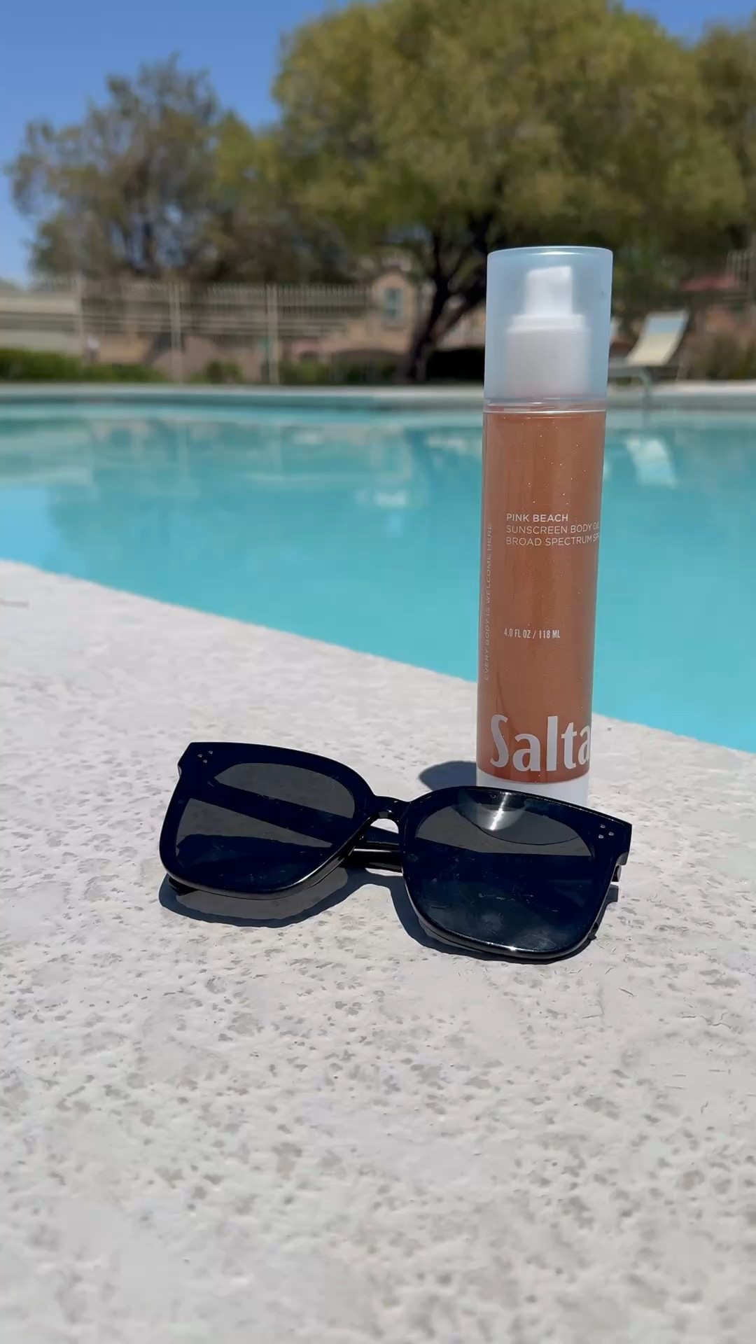 Poolside & protected with @saltair Body SPF Oil ☀️😎💦
•
•
•
•
•
#saltairpinkbeach #saltairsantalbloom #bodyoils #bodyoilsforskin #spfeveryday #spfreview  #saltair  #ugcproducts #ugcproductdemo #saltairbody #everybodyiswelcomehere #saltairhaircare #crueltyfreeproduct #parabenfreeproducts #talcfree #ugcideas #ugccreatortips #productphotograph #productphotographyprops #productphotographyservice #influencermarketingstrategy #influencermarketingplatform #brandphoto #brandphotographers #brandphotographers #brandphotographytips #bodycareproduct #bodycarevital #bodyproduct #branddeal #brandwork

#LTKBeauty #LTKTravel #LTKSwim
