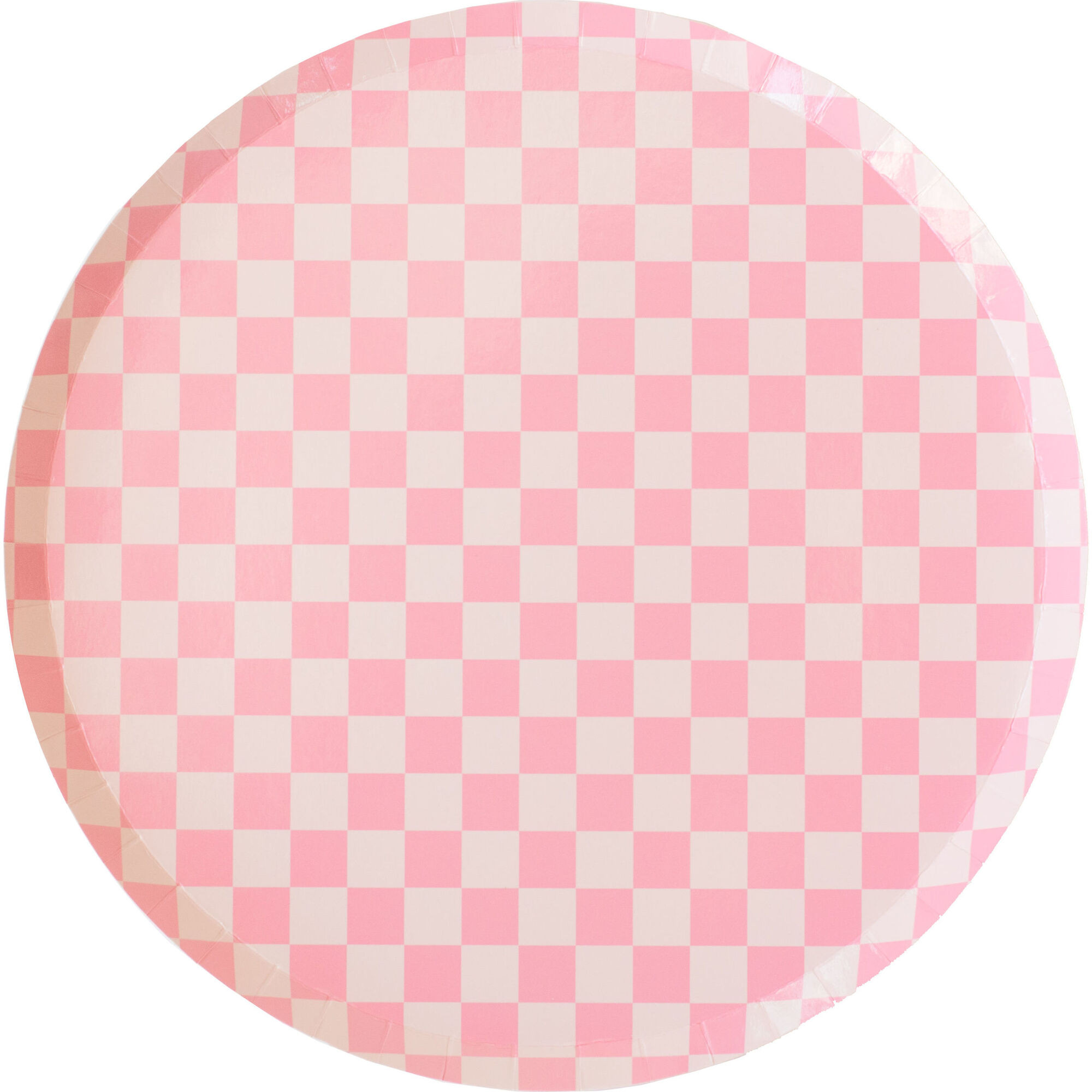 Check It! Tickle Me Pink Dinner Plates | Maisonette