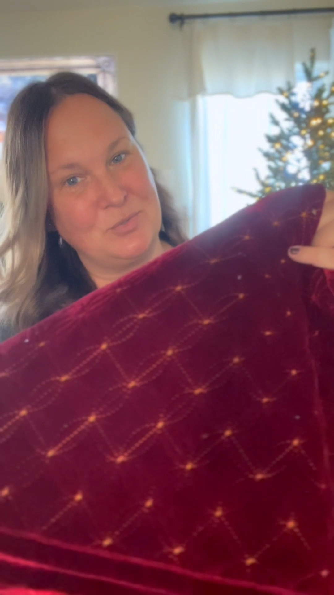 This year I’m decorating my downstairs Christmas in a traditional red and green theme with a hint of the Ralph Lauren vibe that is trending this season. I haven’t purchased a red tree skirt in over 10 years, so when I found this 60”inch starry stitched Victorian red tree skirt on Amazon, I knew I just had to have it. I love the tied bow details and the velvety rich color is spot on for designer inspired Christmas. $69 and ships fast! 

#LTKHome #LTKHoliday #LTKSeasonal
