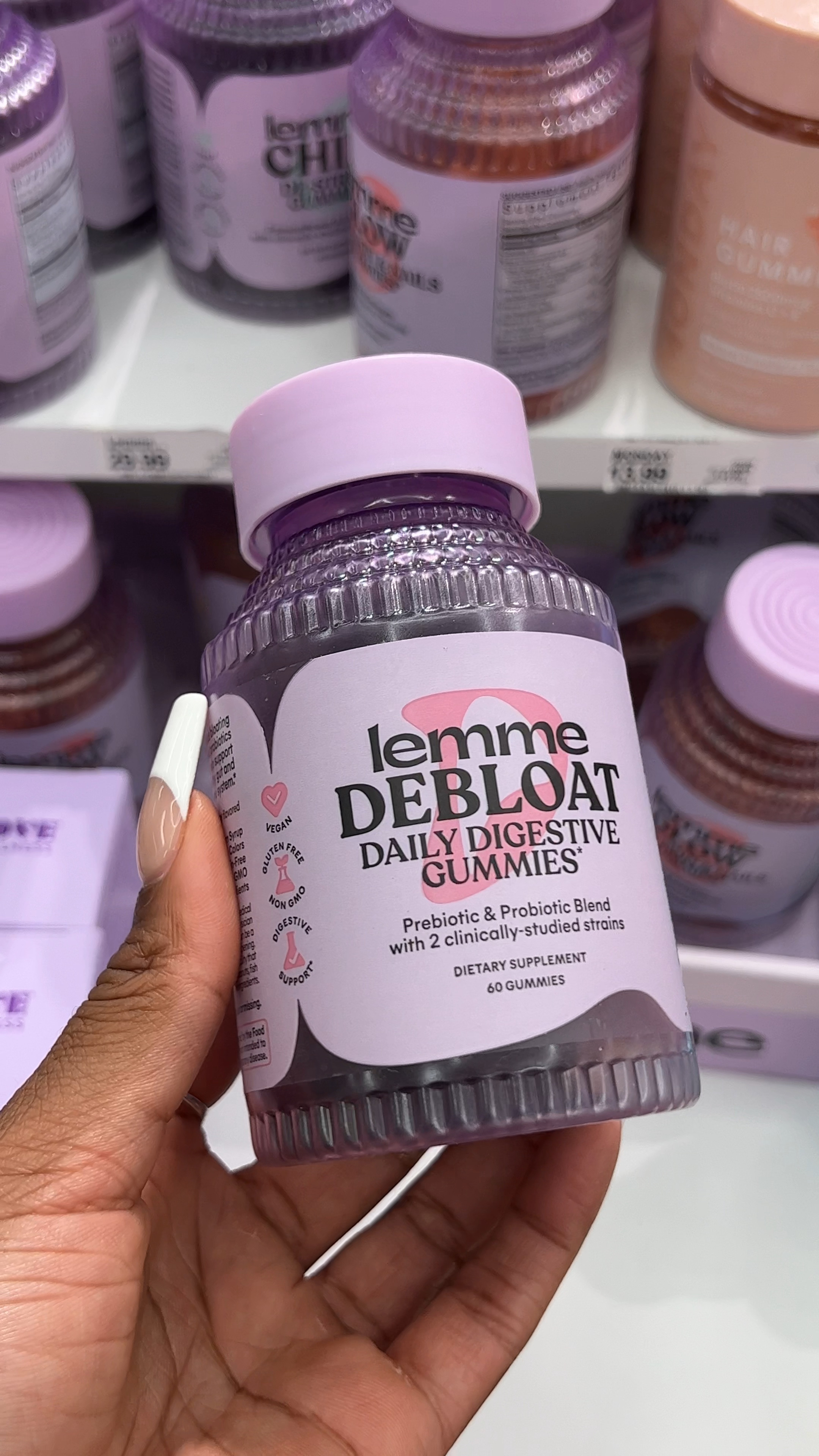 trying out kourtney kardashian’s new lemme debloat digestive gummies 👀

#LTKbeauty