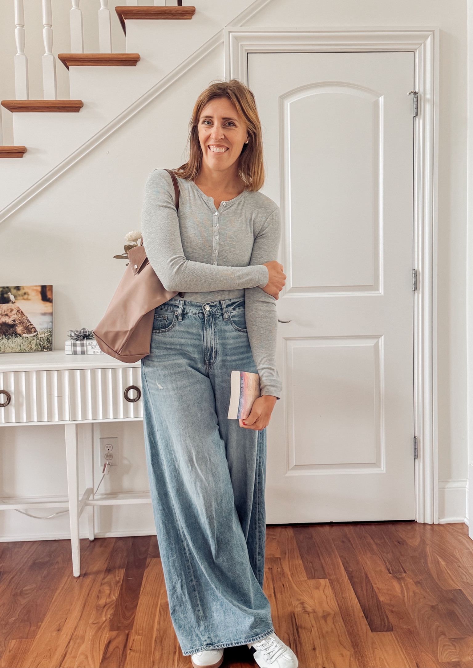 Travel outfit made simple. 

travel outfit amazon fashion wide leg jeans tall girl fashion

#LTKFindsUnder50 #LTKTravel #LTKStyleTip