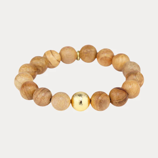 Ashen Wood Beaded Bracelet | BuDhaGirl