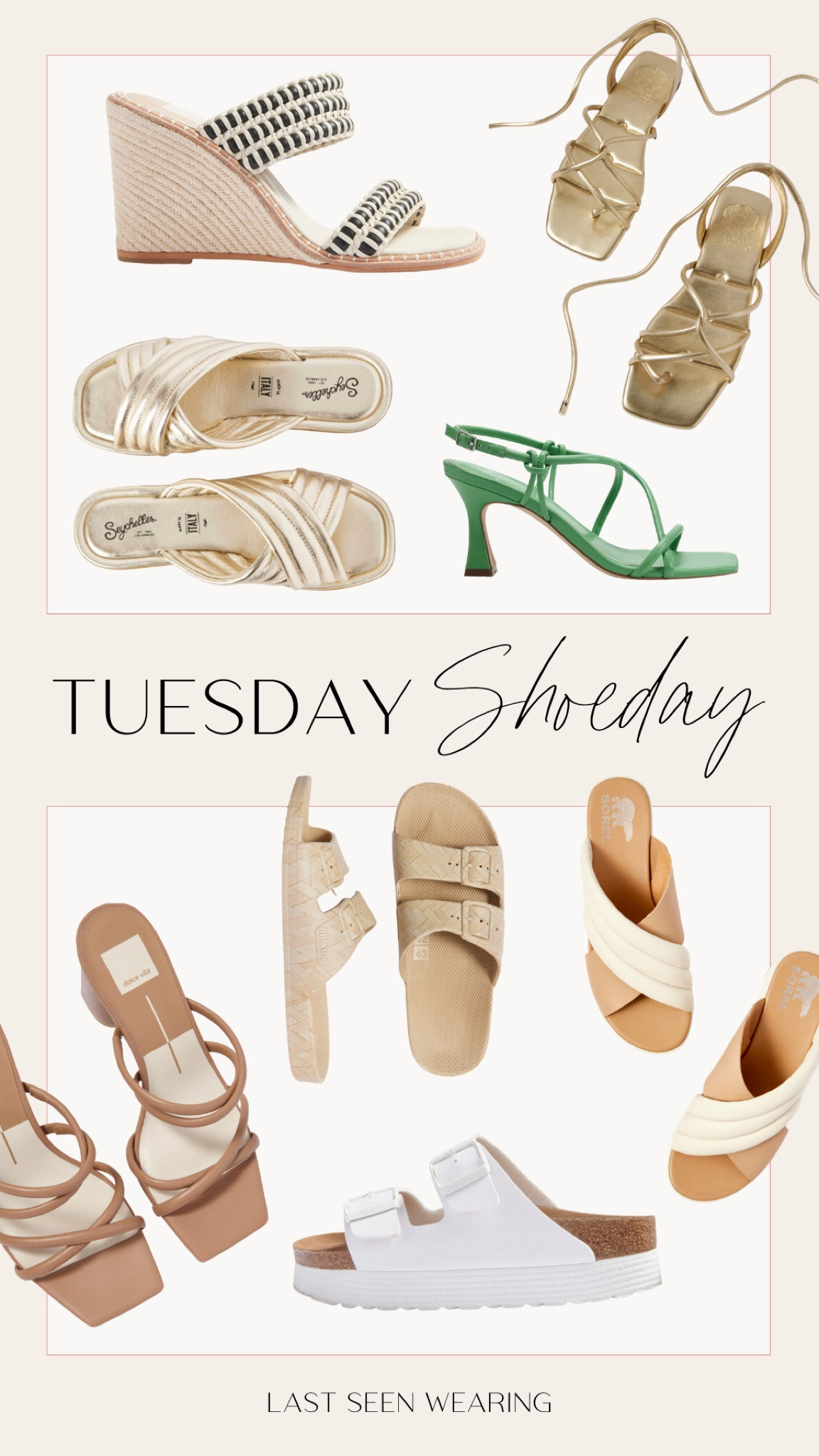Tuesday Shoesday 

Shoe finds
Shoe summer picks
Summer shoe styling 


#LTKshoecrush #LTKunder50 #LTKFind