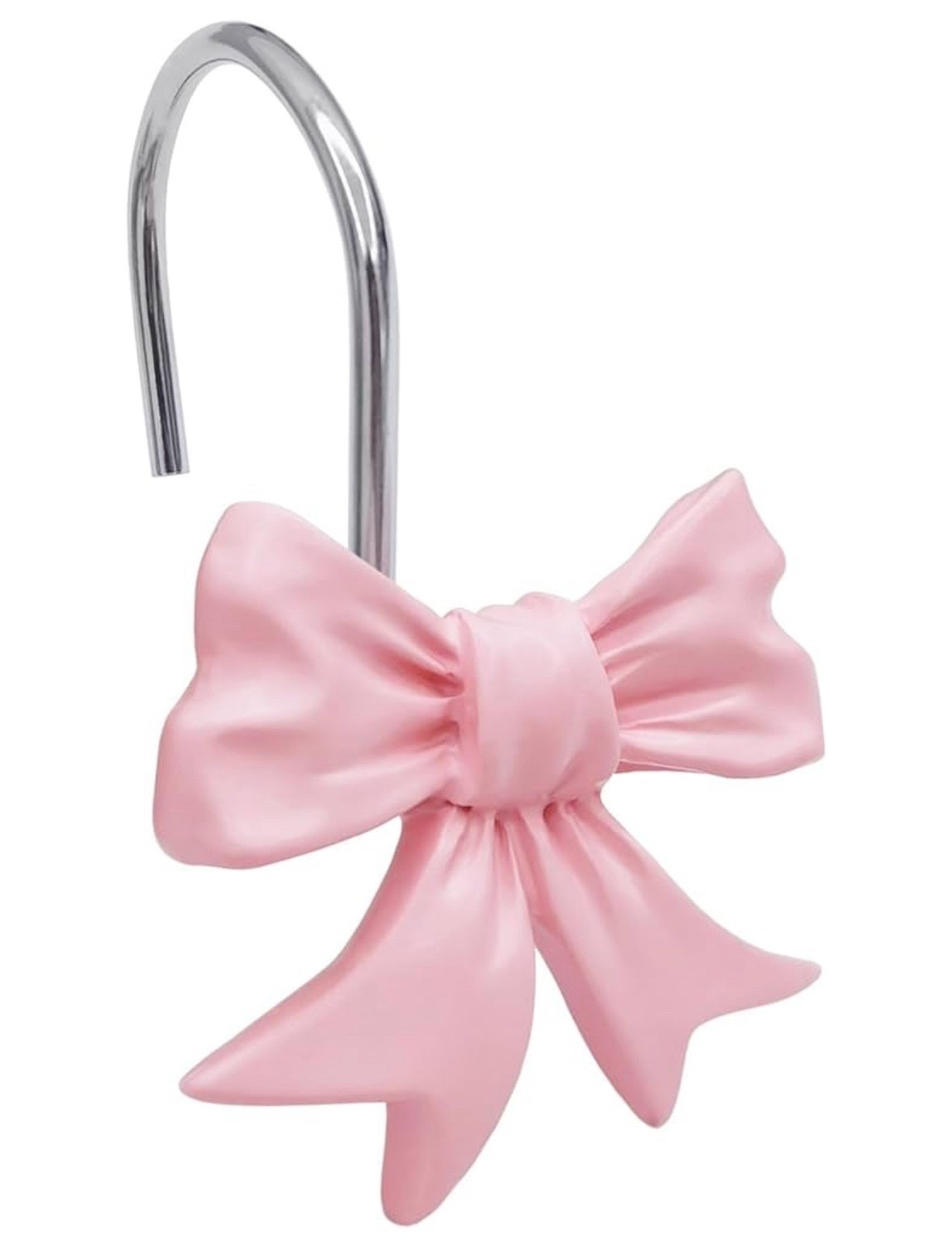 Cutie pink bow shower curtain hooks 🎀🩷

#LTKSeasonal #LTKHome