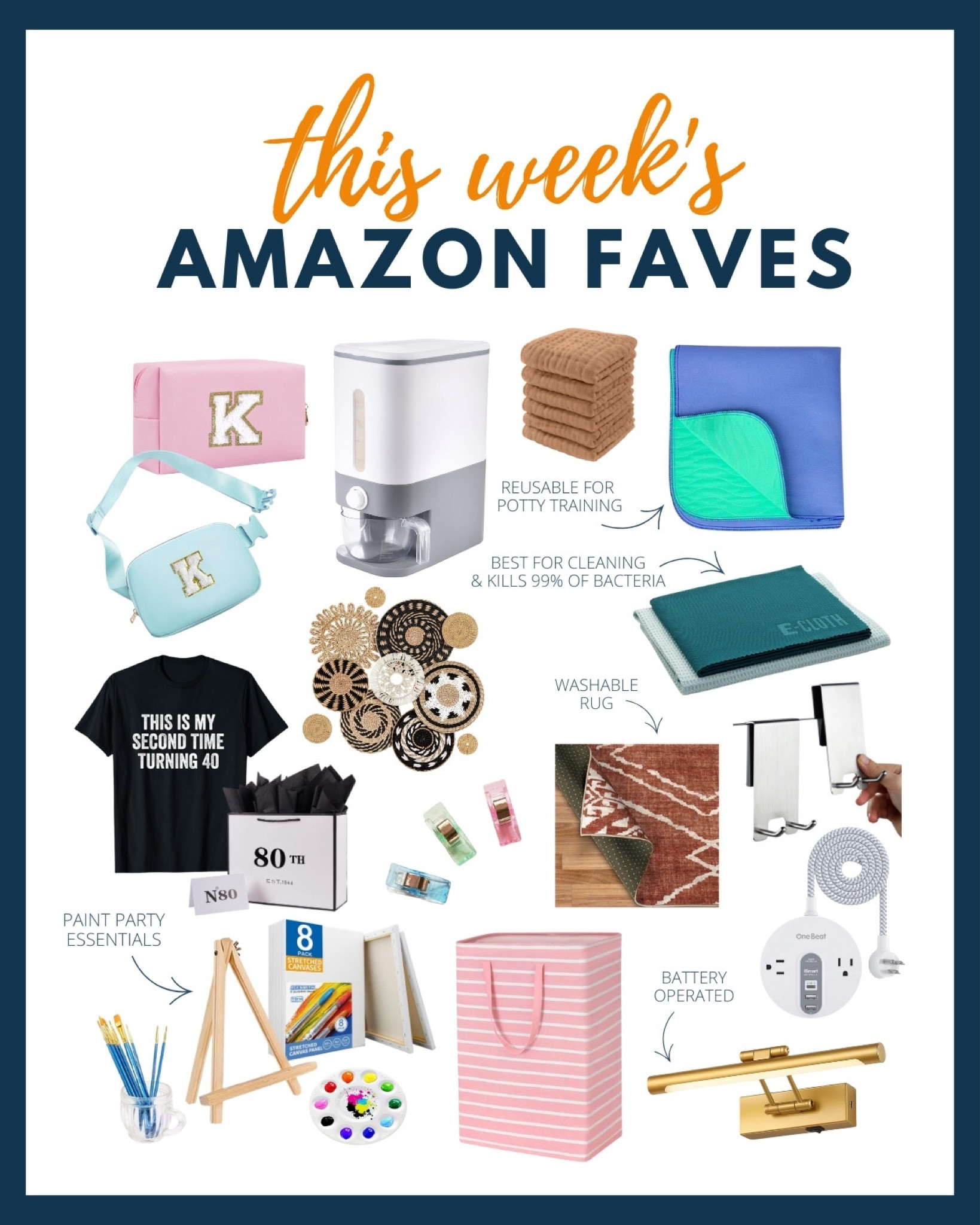 Shop our team’s favorite Amazon finds for the month! We bought affordable party supplies, trendy decor, and more! 

#LTKkids #LTKhome #LTKover40