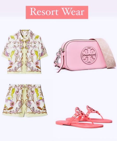 Spring outfit, sandals, summer outfit, resort wear, Tory Burch crossbody bag

#LTKswim #LTKSeasonal #LTKover40