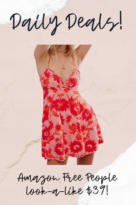 Free people dupe, amazon summer dresses 

#LTKSaleAlert #LTKFindsUnder50 #LTKStyleTip