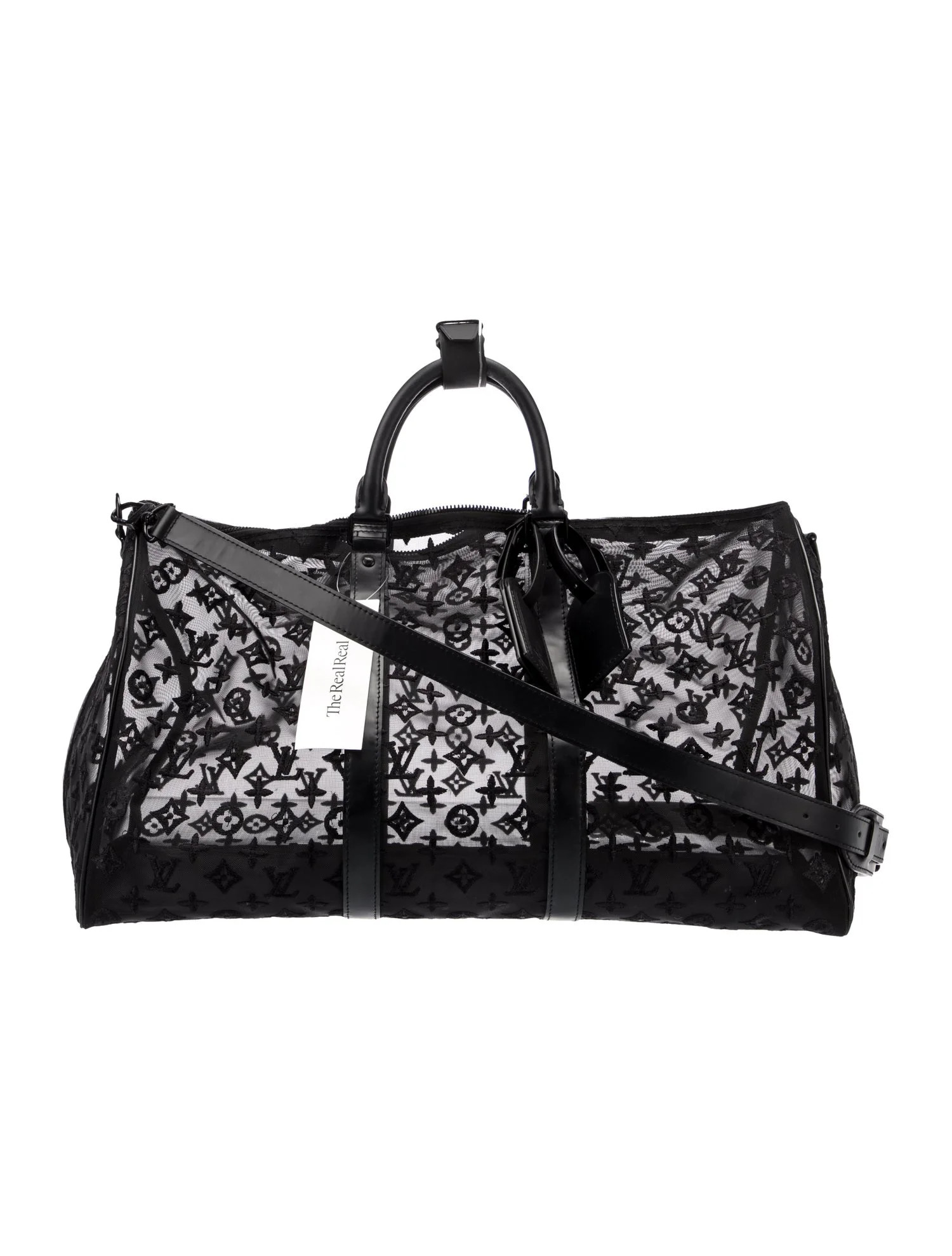 Monogram Mesh Keepall Bandoulière 50 | The RealReal