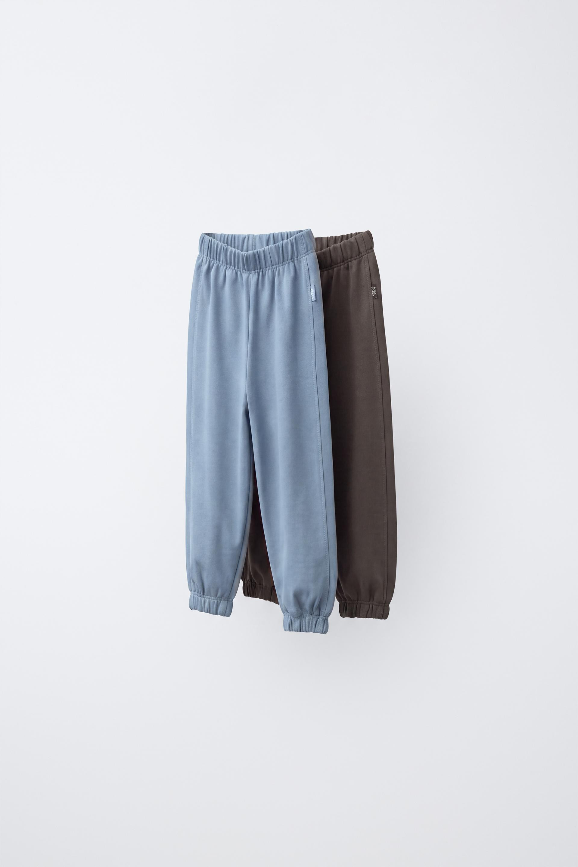 TWO-PACK SOLID JOGGER PANTS | Zara US