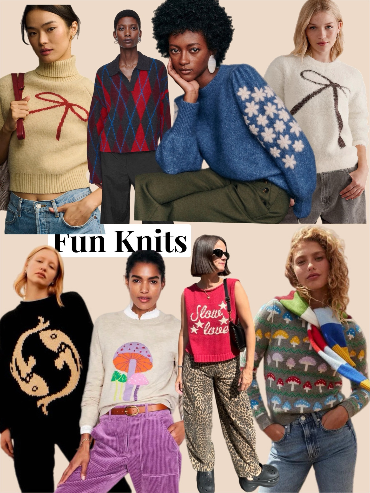 AW24 EDIT WISHLIST 
KNITWEAR AUTUMN KNITS
INTARSIA FUN KNITWEAR 

#LTKeurope #LTKuk #LTKautumn