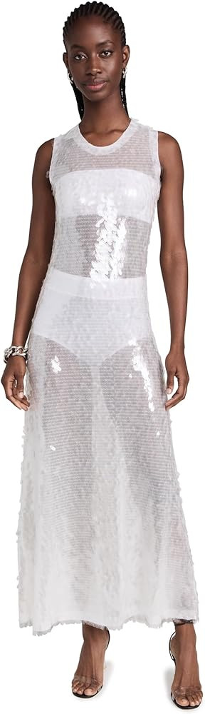 Norma Kamali Women's Sleeveless Long Swing Dress | Amazon (US)