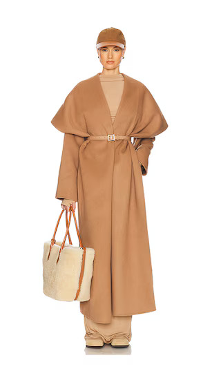 The Throw Coat in Camel | Revolve Clothing (Global)