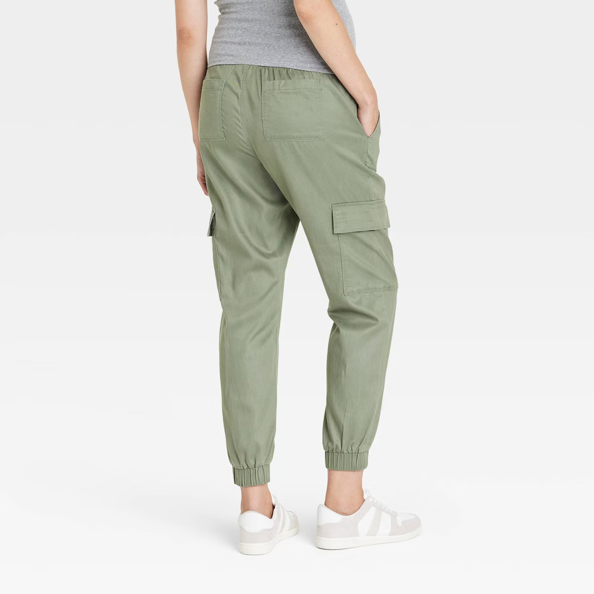 Over Belly High-Rise Maternity Joggers - Isabel Maternity by Ingrid & Isabel™ Green | Target