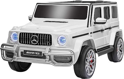 Uenjoy 12V 2 Seats Mercedes Benz G63 Kids Ride On Car Electric Cars Motorized Vehicles with Remot... | Amazon (US)