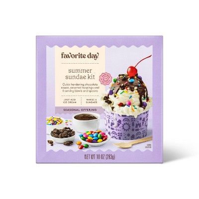 Summer Sundae Kit - 10oz - Favorite Day™ | Target