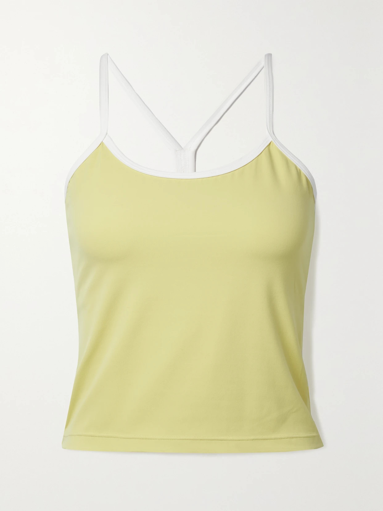 SPLITS59 - Airweight Stretch Tank - Yellow | NET-A-PORTER (US)