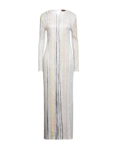 Missoni Woman Maxi dress White Size 4 Viscose, Polyamide, Polyester, Cupro | YOOX (US)