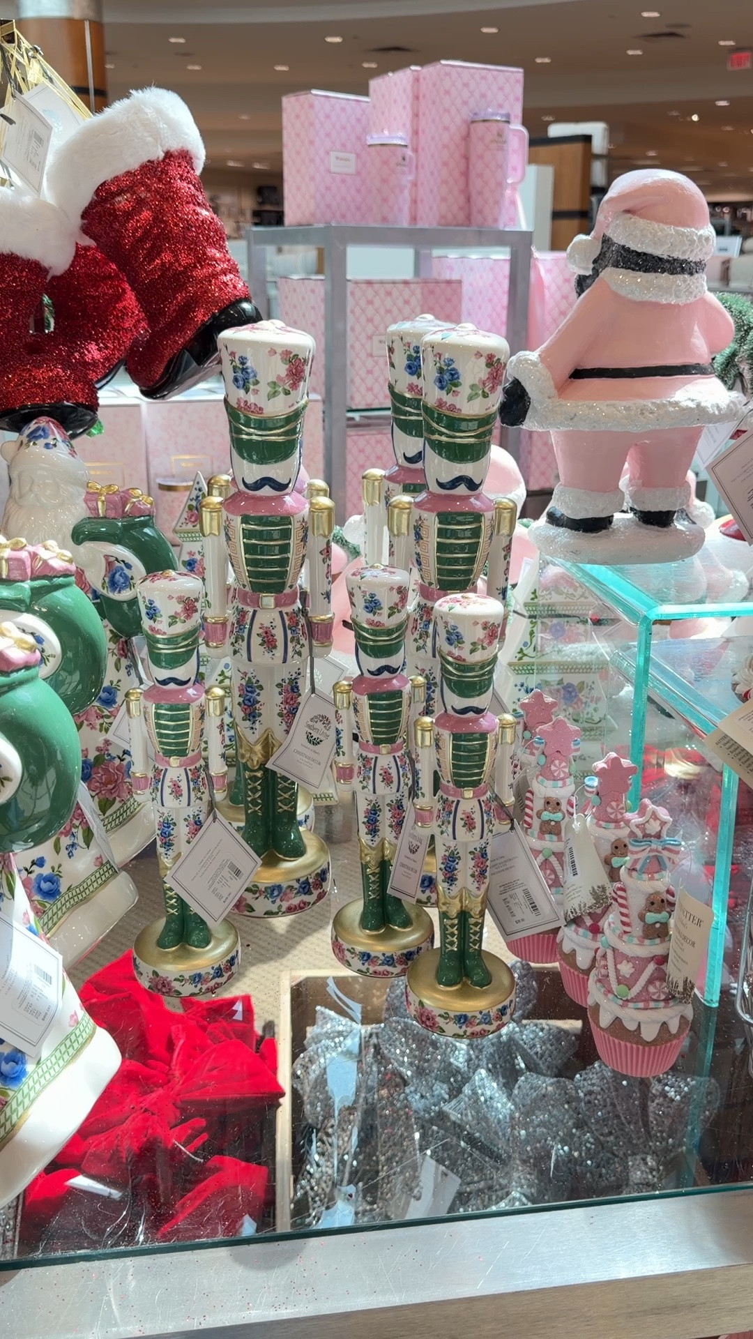 Floral nutcrackers, pink and green Christmas decor

#LTKHome #LTKSeasonal #LTKdayinmylife