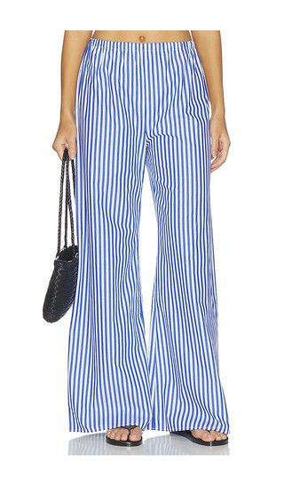 La Ligne Stripe Pant in Blue. - size S | Revolve Clothing (Global)