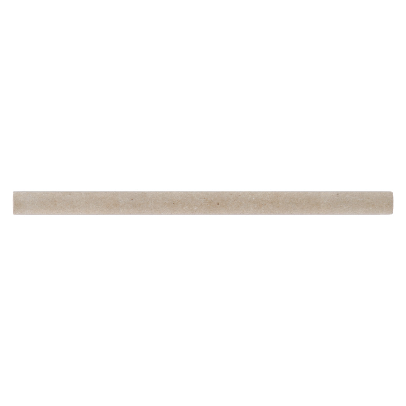 Celine 0.5" x 8" Matte Porcelain Jolly Trim in Taupe | Bedrosians Tile and Stone
