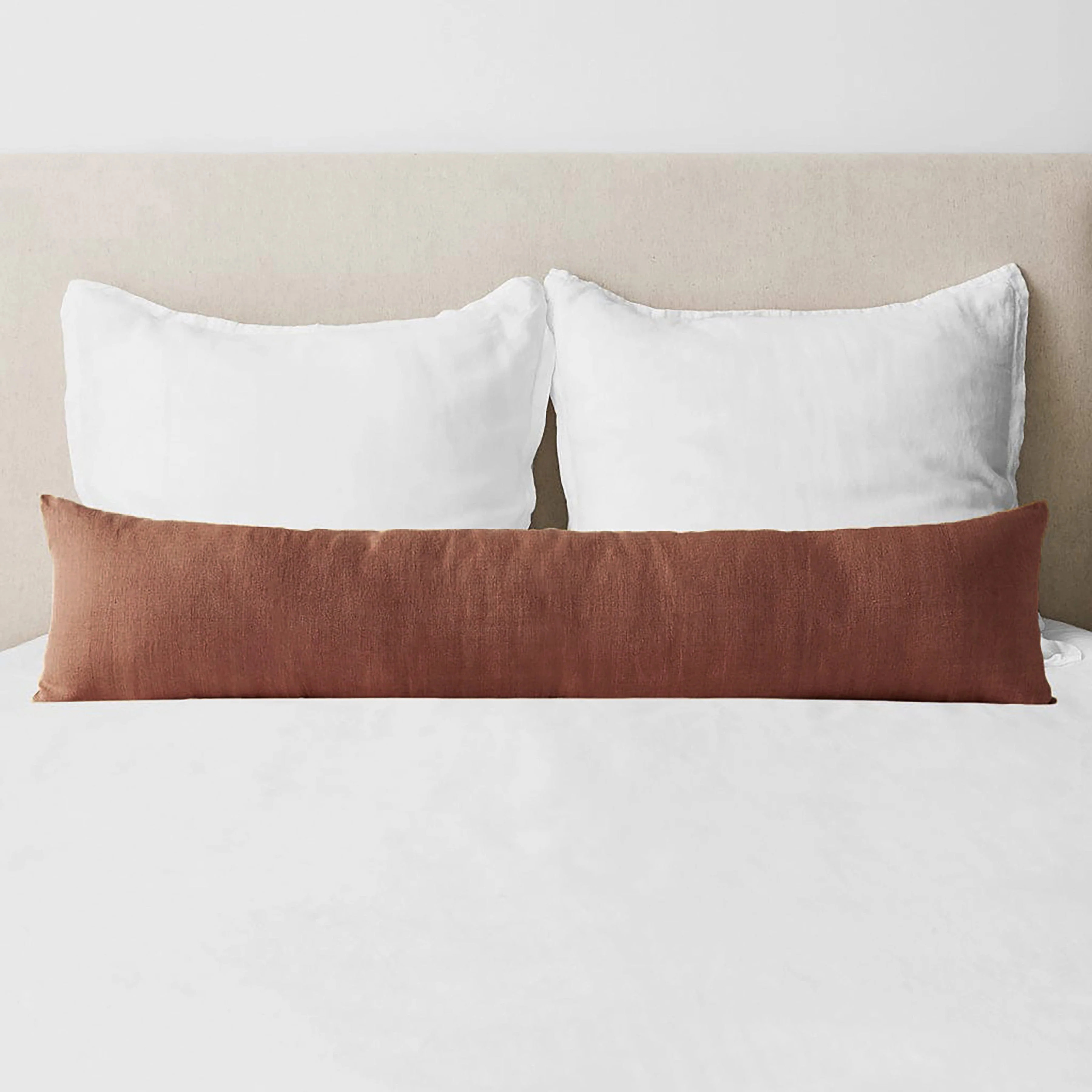 Prisha Linen Lumbar Pillow | The Citizenry