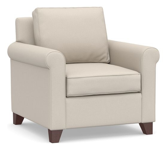 Cameron Roll Arm Chair | Pottery Barn (US)