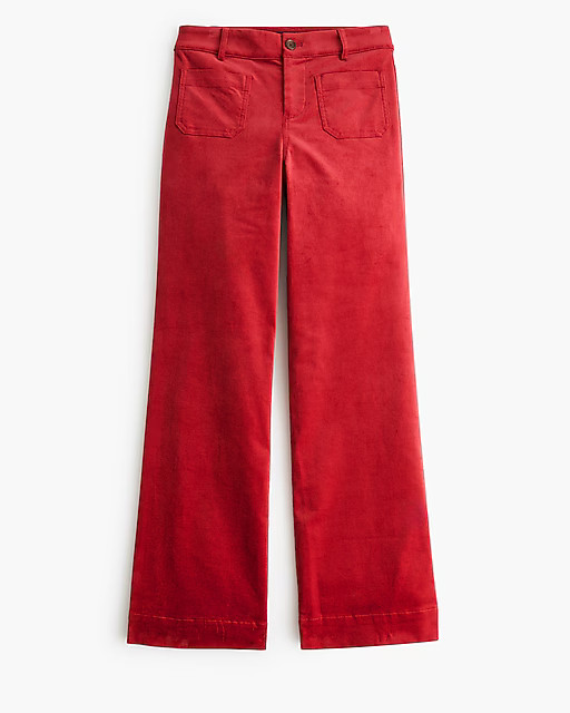 Velvet Lizzie patch-pocket pant | J.Crew Factory