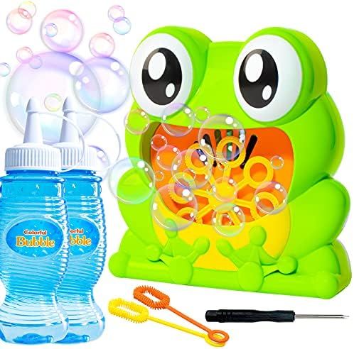 Kidcia Bubble Machine, Bubble Blower for Toddlers & Kids, Bubble Maker with 1000+ Bubbles Per Min... | Amazon (US)