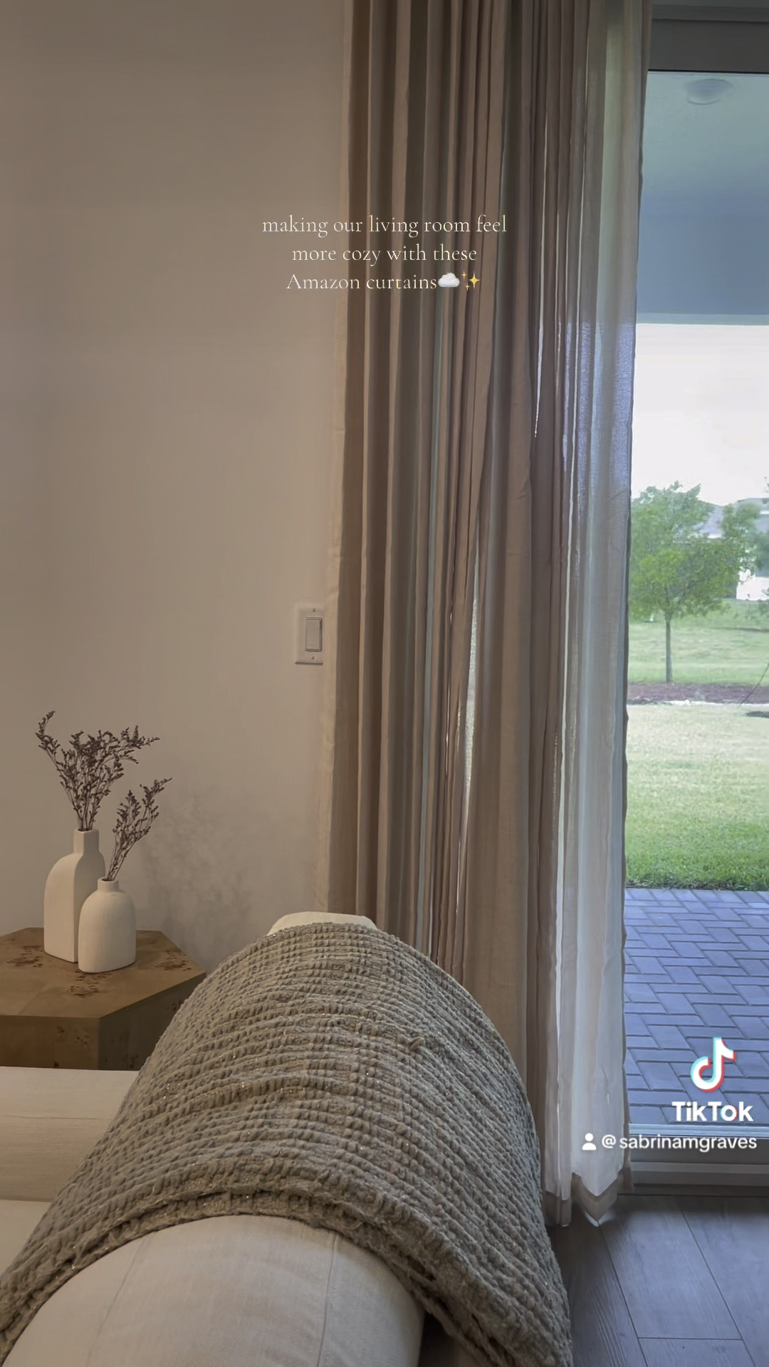 these Amazon curtains in color natural✨

#LTKStyleTip #LTKHome #LTKSeasonal